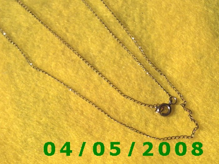 Gold Necklace E5021