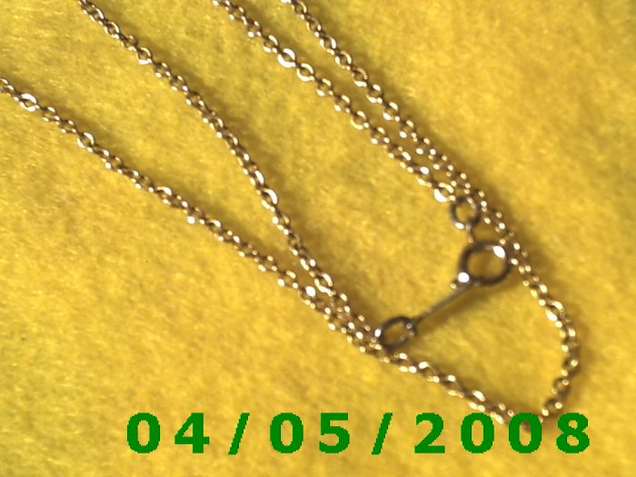 Gold Necklace E5025