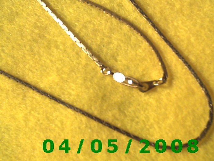 Gold Necklace E5027