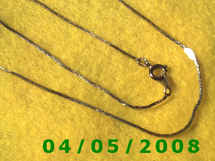 Silver Necklace E5030