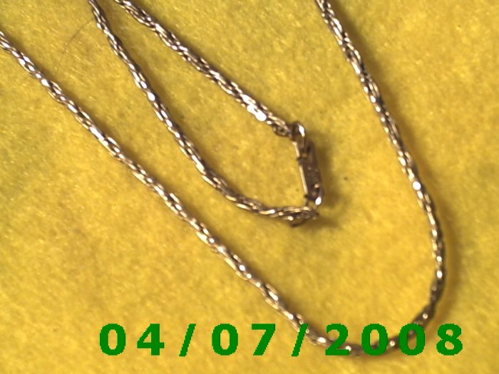 Gold Necklace E5047