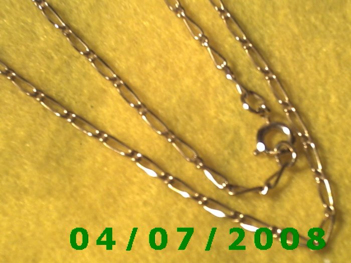 Gold Necklace E6008