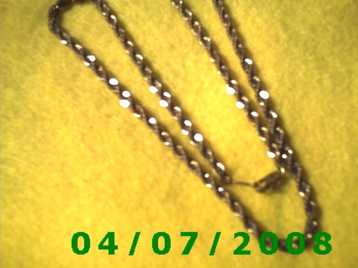 Gold Necklace E6018