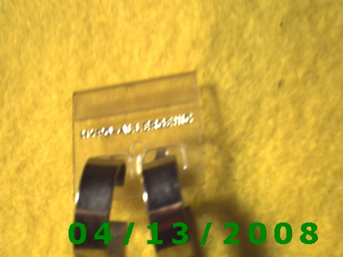 Hoop Silver Pierced Earrings Q2024