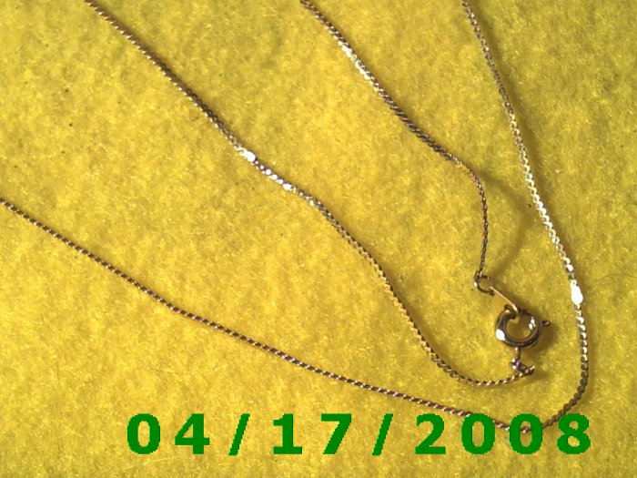 Gold Necklace E3012