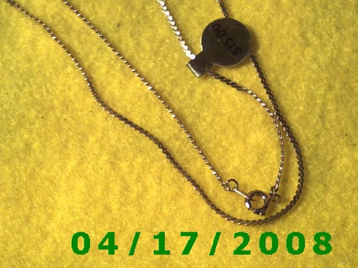 Gold Necklace E3013