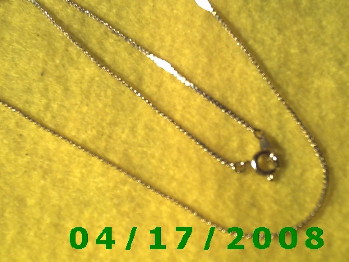 Gold Necklace E3016