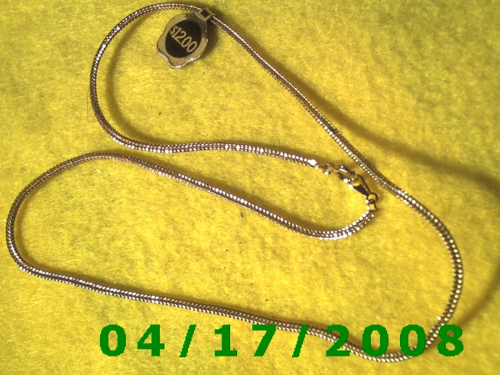 Square Gold Necklace EI002