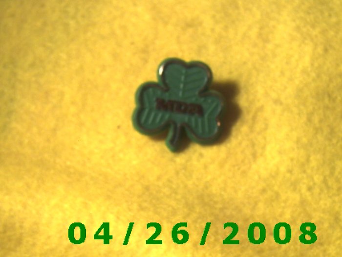 MDA Shamrock Hat Pin 131