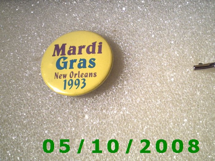 Mardi Gras 1993 Pin