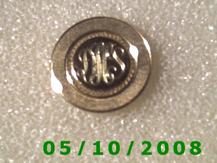 Silver Letter ( ) ? Pin signed Lamode Karatclac