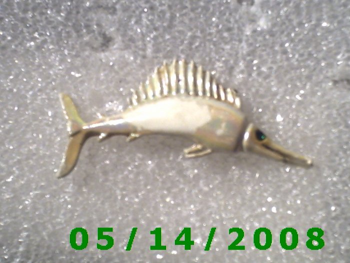 Swordfish Pin B038