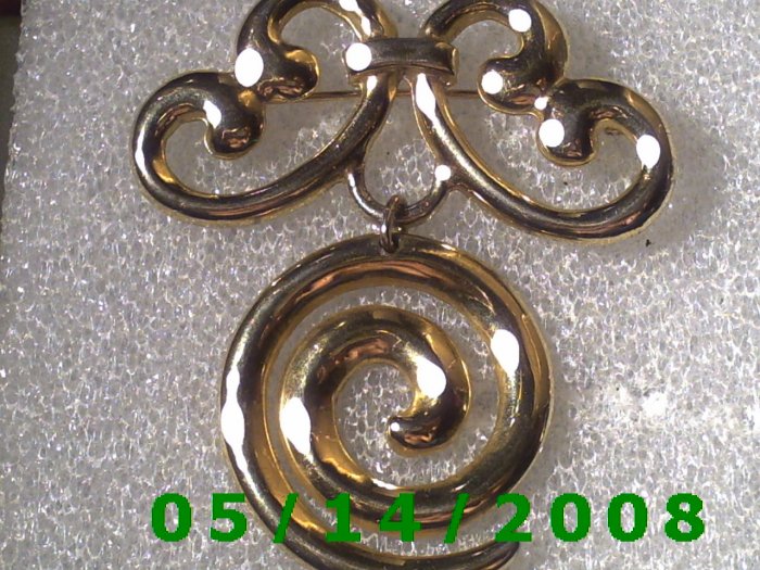 Gold Pin B019