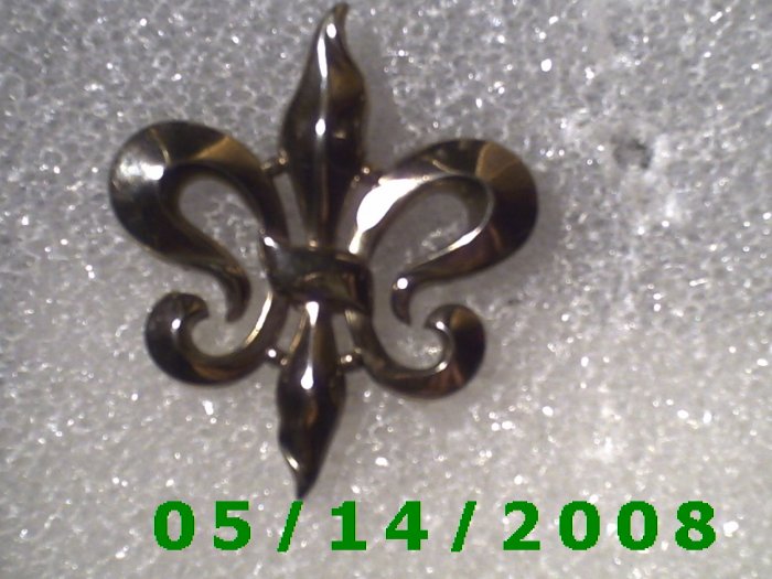 Silver Scout Pin B016