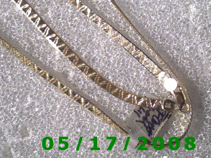 24" Silver .925 Necklace 4mm Italy (003)