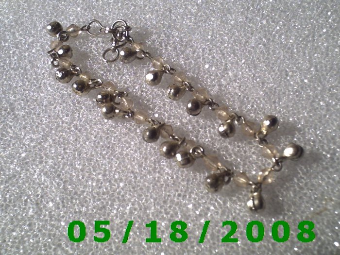 Silver Bracelet w/Beads Roll2 014