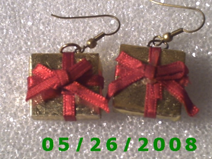 Present Pierced Earrings C012