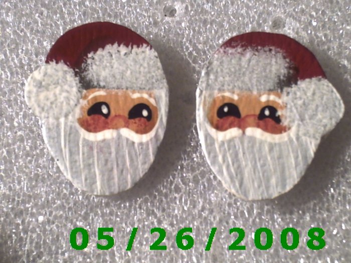 Santa Pierced Earrings C021