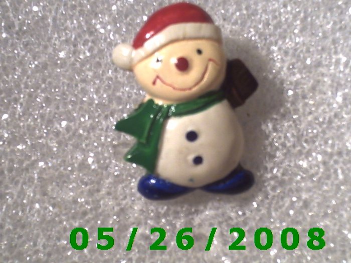 Snowman Pin C006