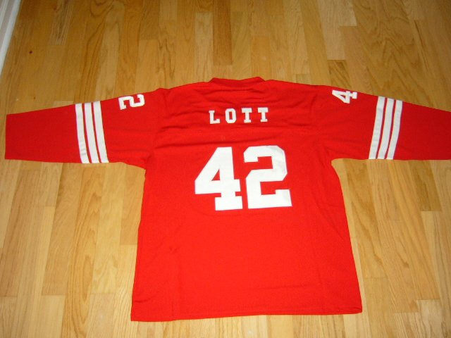 Ronnie Lott Long Sleeve Jersey--54