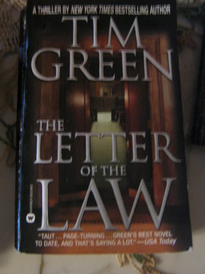 The Letter of the Law ~ Tim Green ~ 2000 ~ PB