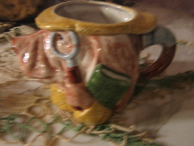 DARLING~ Sherlock Hound Detective Cup ~ Fitz Floyd 1994