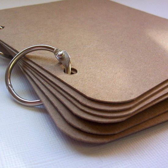 5 x 5 Blank Chipboard Book Scrapbooking
