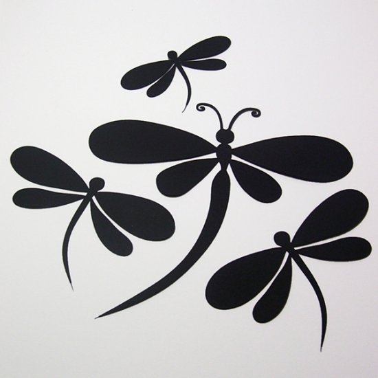 Dragonflies - Die Cuts Scrapbooking