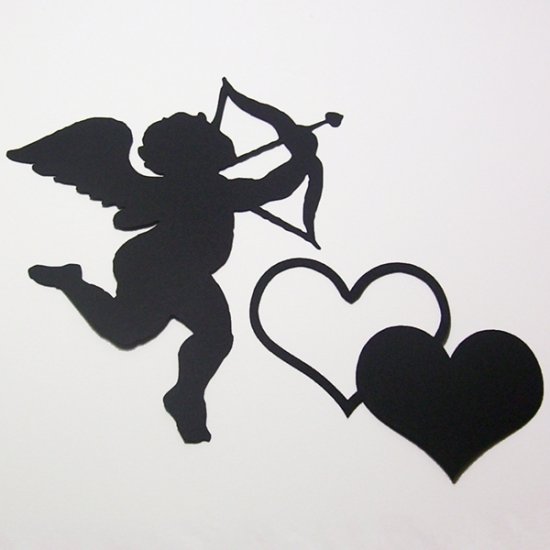 Cupid & Hearts - Die Cuts Scrapbooking