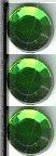 RHINESTONES Hot Fix 3mm 1 gross Ss10 EMERALD