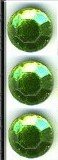 RHINESTONES Hot Fix 3mm 1 gross PERIDOT Ss10