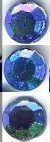 RHINESTONES Hot Fix 3mm 1 gross A.B. BLUE Ss10