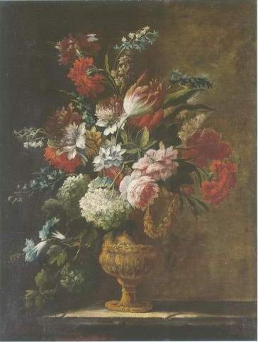 Karel van vogelaer - FLOWERS STILL LIFE