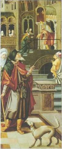 Jan Mertens van Dornicke - SAINT ANNE, SAINT JOACHIM, THE VIRGIN