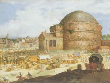 william van Nieulandt - VIEW OF THE PANTHEON