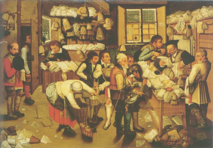 Pieter grueghel II - THE PAYMENT OF TITHES