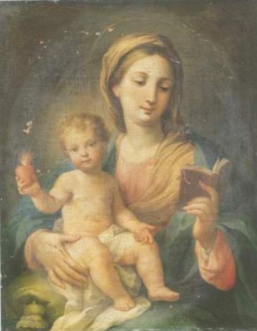 Sebastiano Ceccarini - THE MADONNA AND CHILD