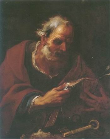 Pier Francesco Mola paintings - SAINT PETER