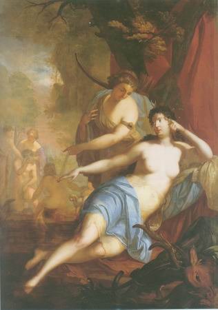 Kaspar Jacob Van Opstal I - DIANA AND CALLISTO