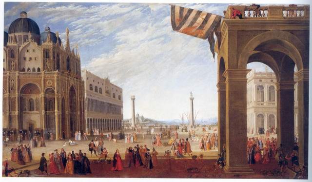 Joseph Heintz II - BACINO FROM THE PIAZZA SAN MARCO