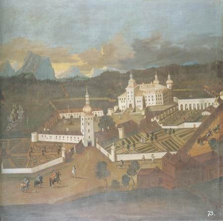 Austrian School - A VIEW OF PUCHHEIN CASTLE