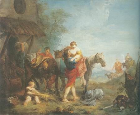 Francois Boucher - UNLOADING,