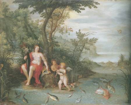Jan Van kessel I - AN ALLEGORY OF WATER