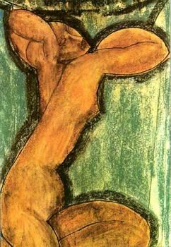 Amedeo Modigliani - CARYATID. 1913/14