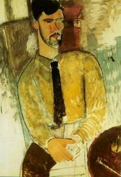 Amedeo Modigliani - PORTRAIT OF CHAIM SOUTINE