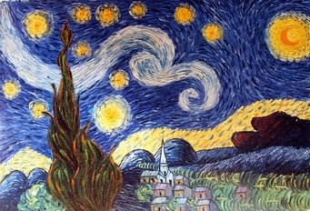STARRY NIGHT - Vincent Van Gogh paintings