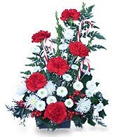 Flowers used in this arrangement