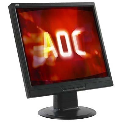AOC 17" 1280x1024 .264 LCD Black w/speakers - 177SA-1