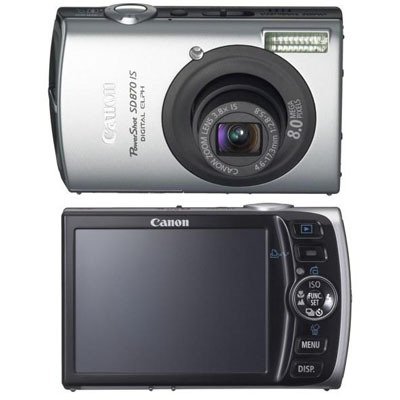 Canon ELPH SD870 IS 8.0 MP (w/ 2GB SD Card) - 2086B001