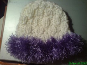 Ladies Hat with trim